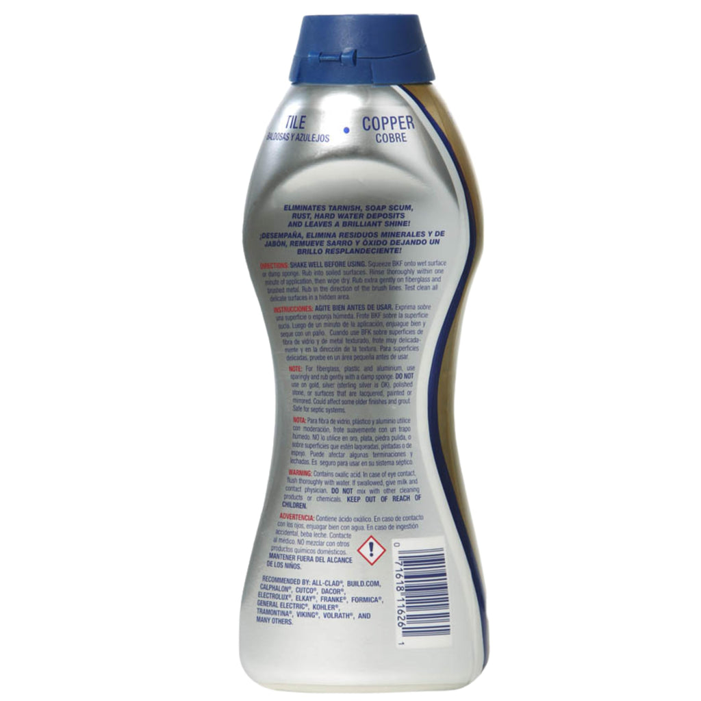 Home Essentials Box Bar Keeper Friend Soft Cleanser Liquid (2 x 26 Ounce) Multipurpose Cleaner & Rust Stain Remover for Stainless Steel, Porcelain, Ceramic, Tile & More