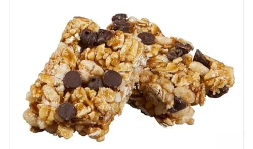 Soft & Chewy Granola Bars with Chocolate Chips, Whole Rolled Oats – Quality Kirkland – Individually Wrapped, 0.85 oz, 64 Count + Edlvs Sticker