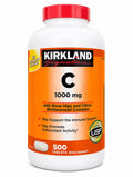 Kirkland Signature Vitamin C 1000 mg 500 Tablets Made In USA
