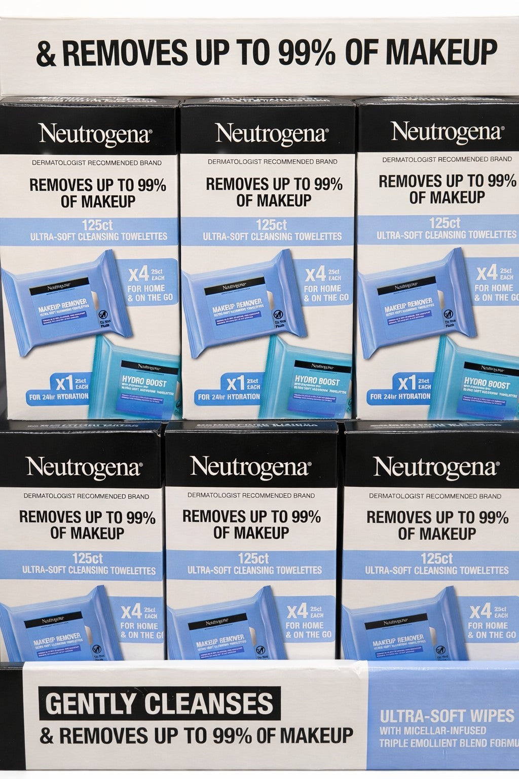 Neutrogena Makeup Remover Wipes, 125-count