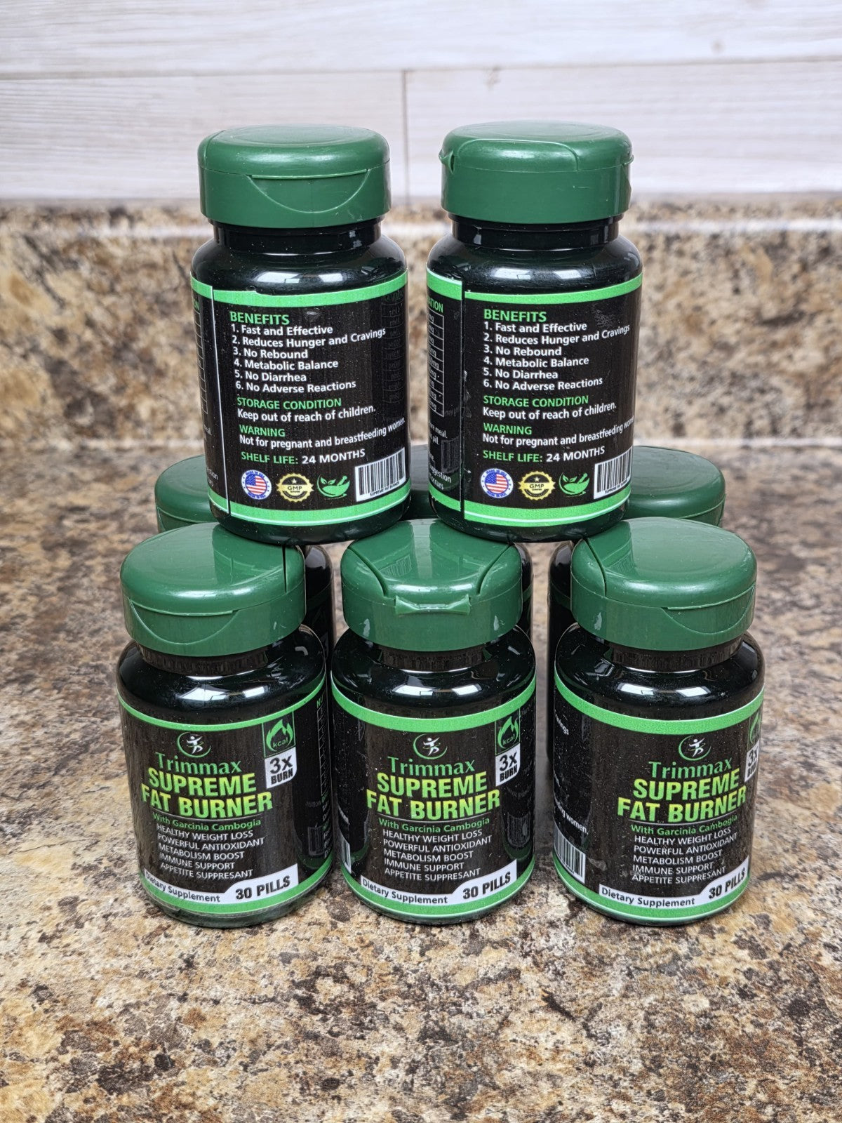 Trimmax Supreme Fat Burner Weight Loss Supplement 30 Pills Garcinia L-Carnitine