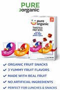 Pure Organic Twisted Fruit Bites Variety Pack, 24pk (0.7 oz each), 16.9 oz Total