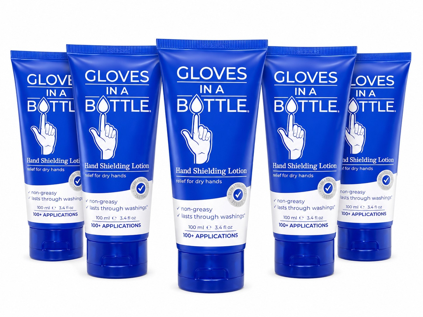 Gloves In A Bottle Hand Lotion Non-Greasy Moisturizer 100ml 3.4 fl oz(1 ct)
