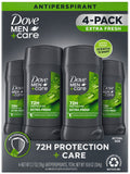 Dove Men+Care Antiperspirant Deodorant Extra Fresh 2.7 oz 4 Pack | FREE SHIPPING