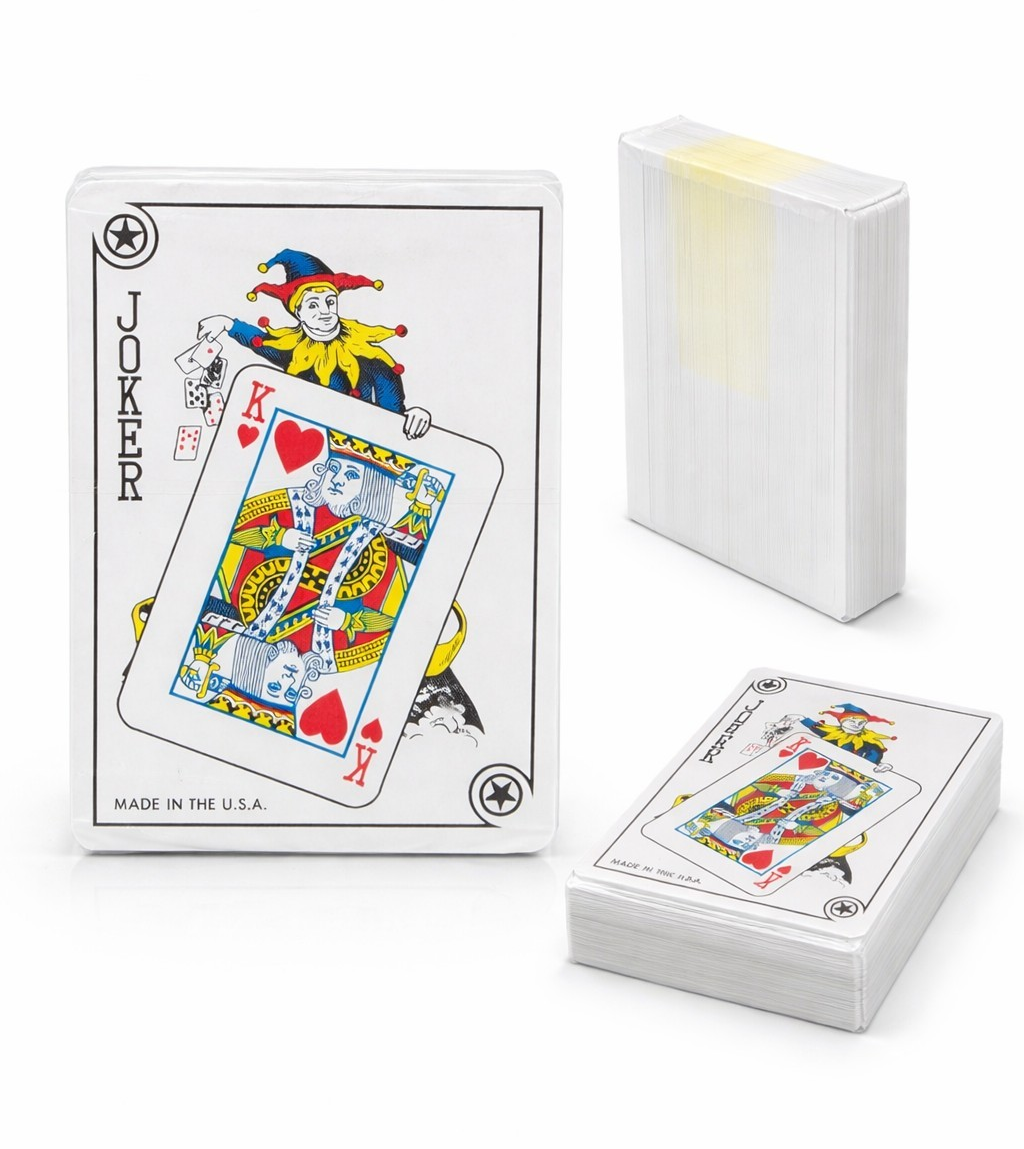Standard Playing Cards Deck Joker King of Hearts Made in USA Classic Card Game
