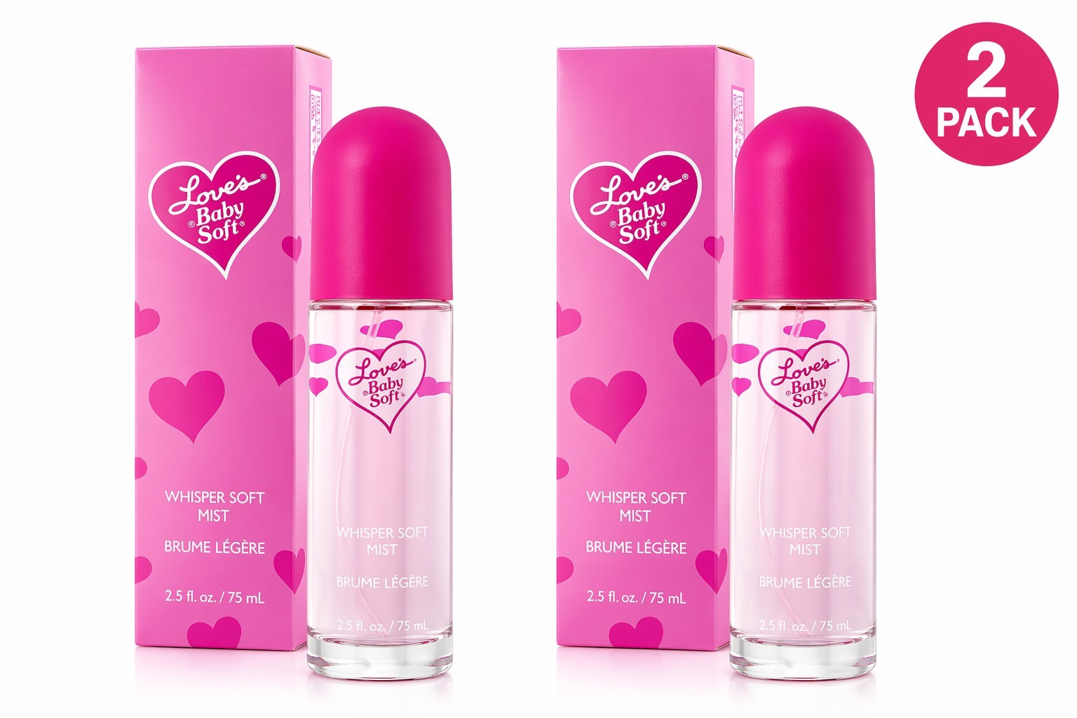 Dana Love's Baby Soft Whisper Soft Perfume Mi 2.5 Oz For Women | Floral(1 count)