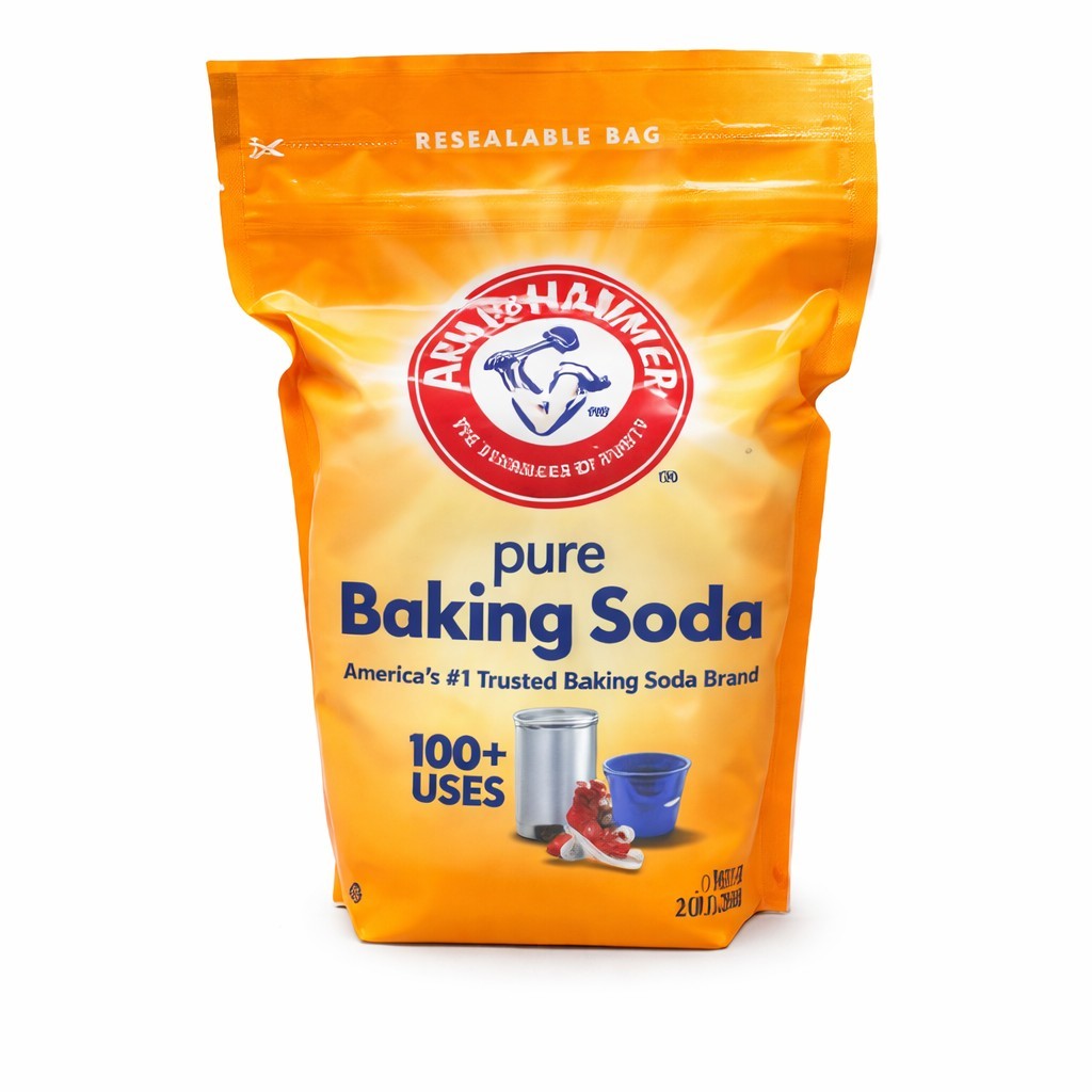 Arm & Hammer Pure Baking Soda, 3 lb (Cooking, Cleaning - Grocery 2 pack)...