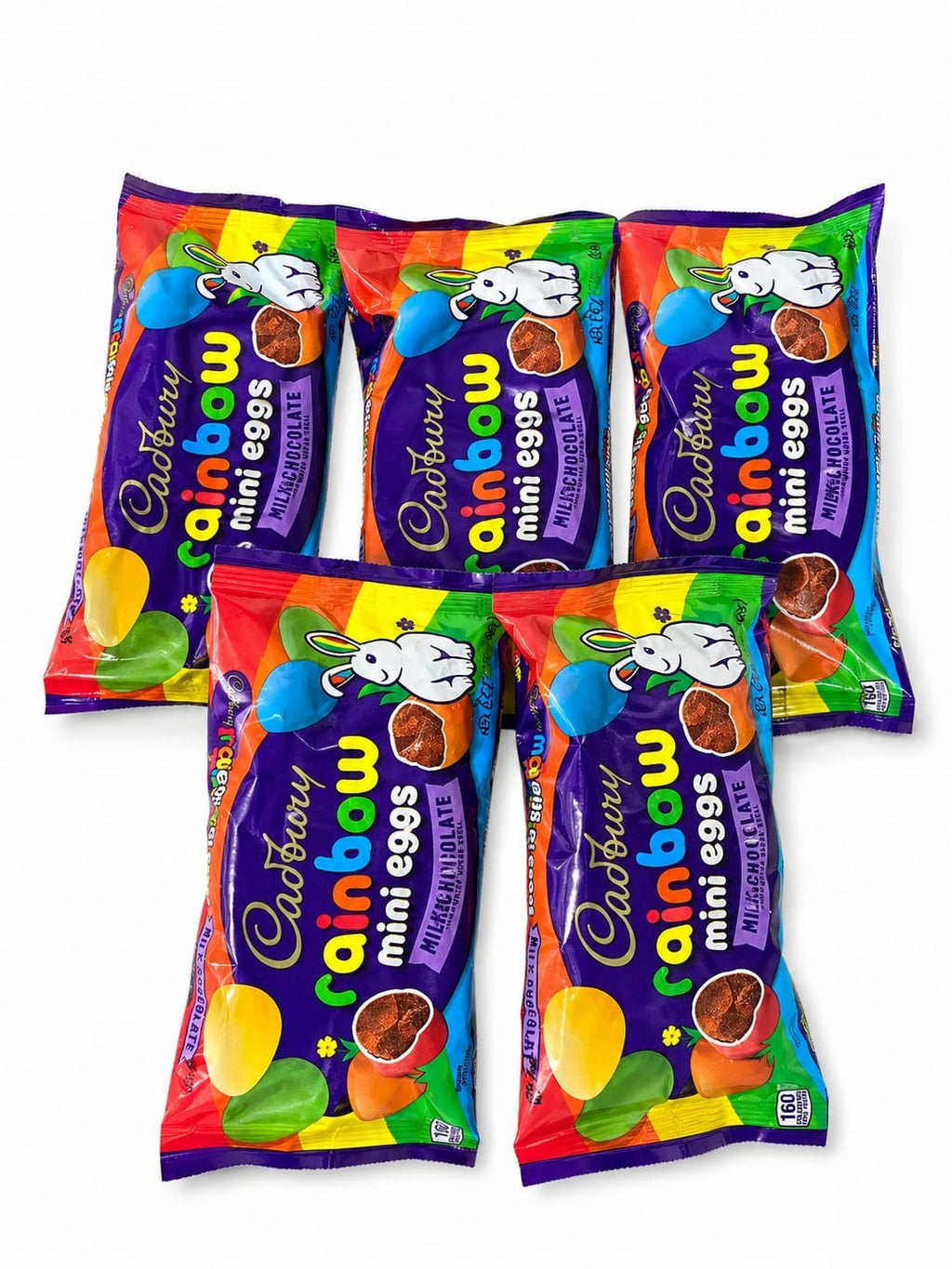 Cadbury Rainbow Mini Eggs Milk Chocolate 227g Bag Easter Chocolate