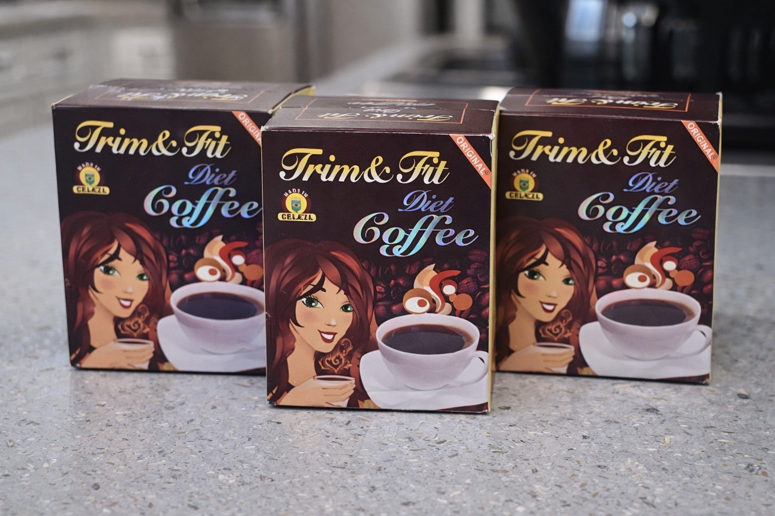 Trim And Fit Diet Coffee, WeightLoss Fat Burner 10g×12 In A Pack.Best B4 12/2030