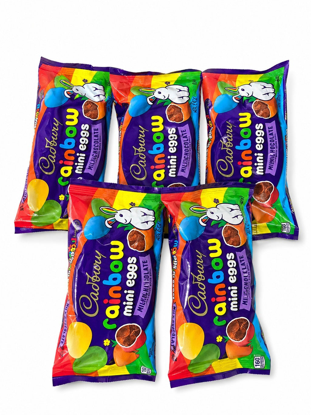 Cadbury Rainbow Mini Eggs Milk Chocolate 227g Bag Easter Chocolate