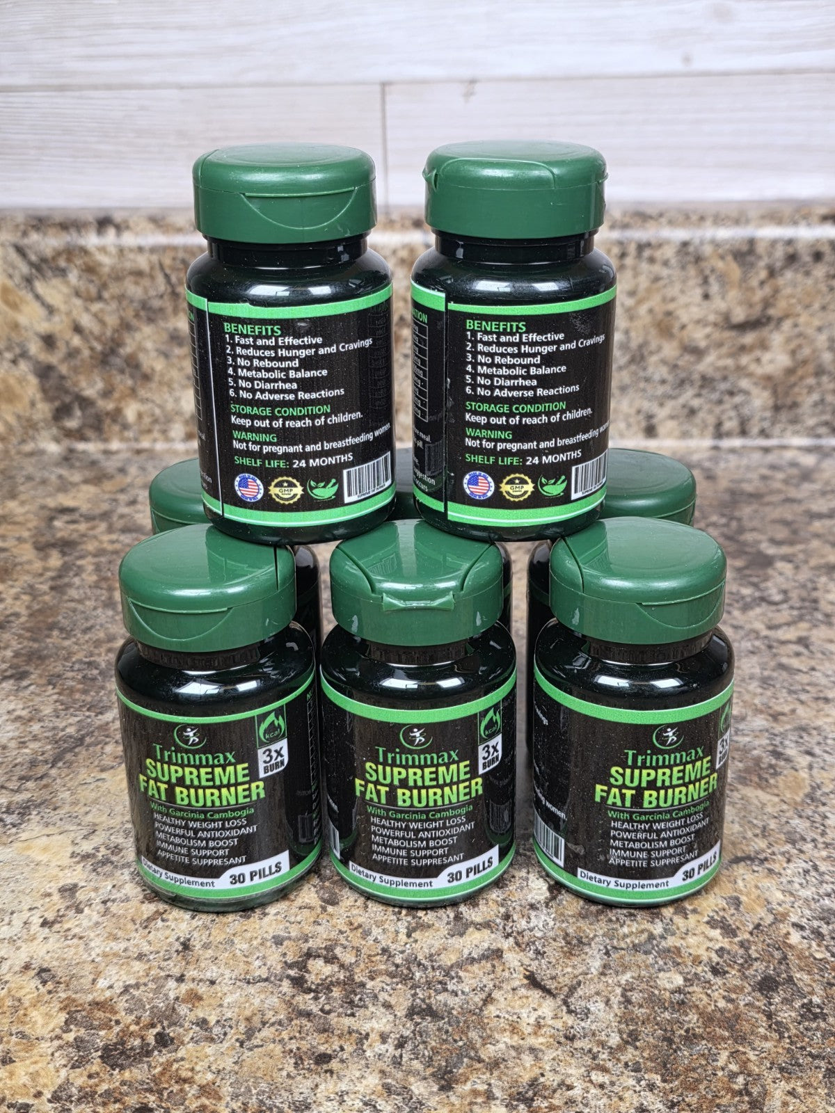 Trimmax Supreme Fat Burner Weight Loss Supplement 30 Pills Garcinia L-Carnitine