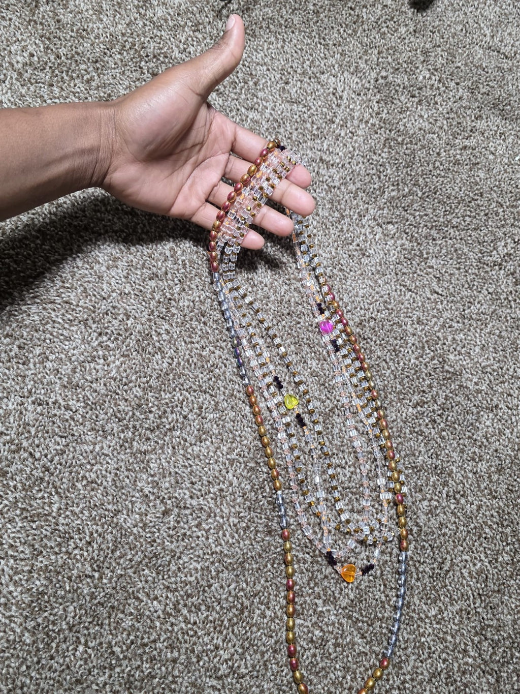 6 Handmade African Waist Beads / Anklets ✨.