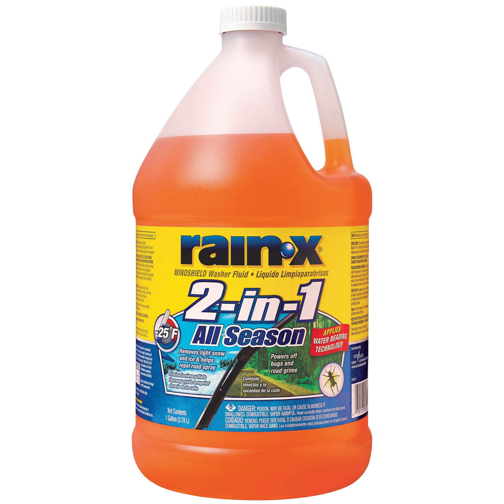 Rain-X All Season 0°F 2-in-1 De-Icer & Bug Remover Windshield Washer Fluid