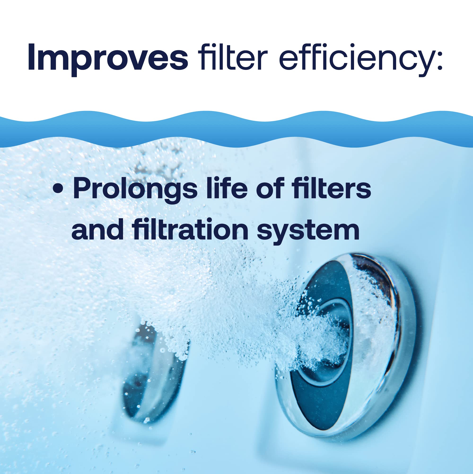 HTH Spa 86123 Filter Cleaner, Spa & Hot Tub Chemical Deep Cleans Filter, Extends Filter Life, 16 oz