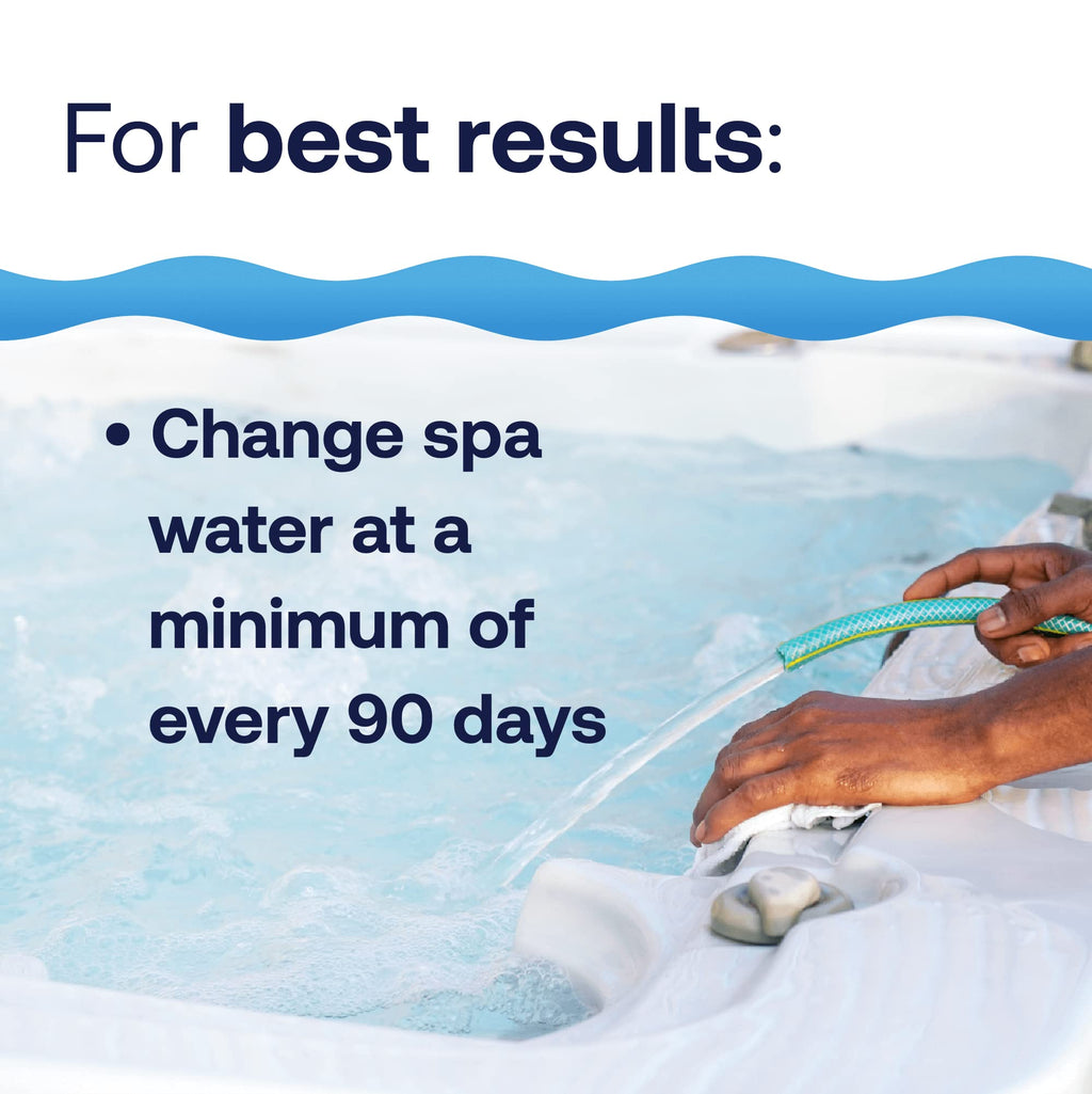 HTH Spa 86123 Filter Cleaner, Spa & Hot Tub Chemical Deep Cleans Filter, Extends Filter Life, 16 oz
