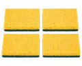 Kitchen Scrub Sponges Heavy Duty Dish Cleaning Sponge Non Scratch Multi Purpose Pack of 4