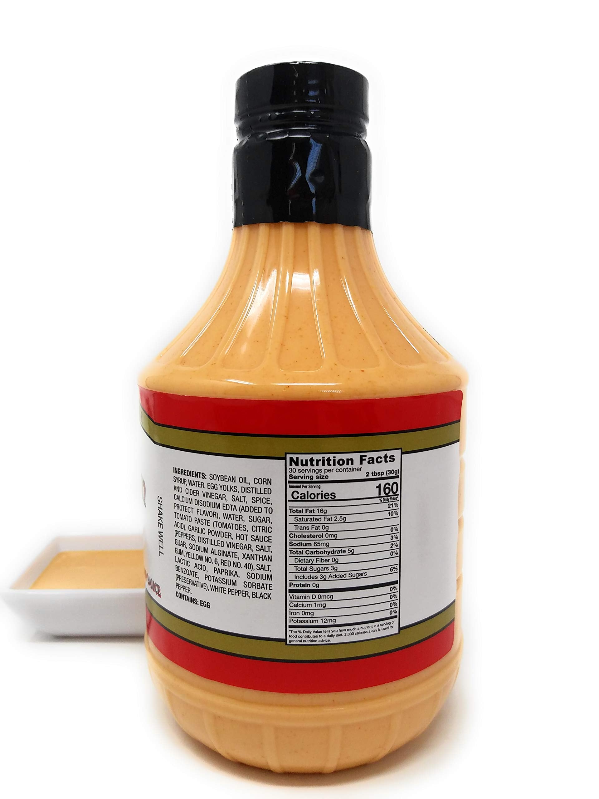 Terry Ho's Yum Yum Sauce Bundle - The Original Japanese Steak/Chicken/Shrimp/Rice Sauce and a Hibachi Restaurant Cup - The Best Pink Sauce in the Biggest Bottle Ever (32 oz)
