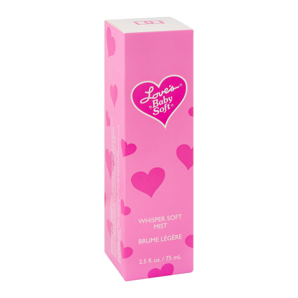 Love's Baby Soft Whisper Soft Mist, Perfume Spray 2.5 Fl Oz, Scent Category: Floral, Powder, TOP NOTES: Lemon Leaf, Orange
