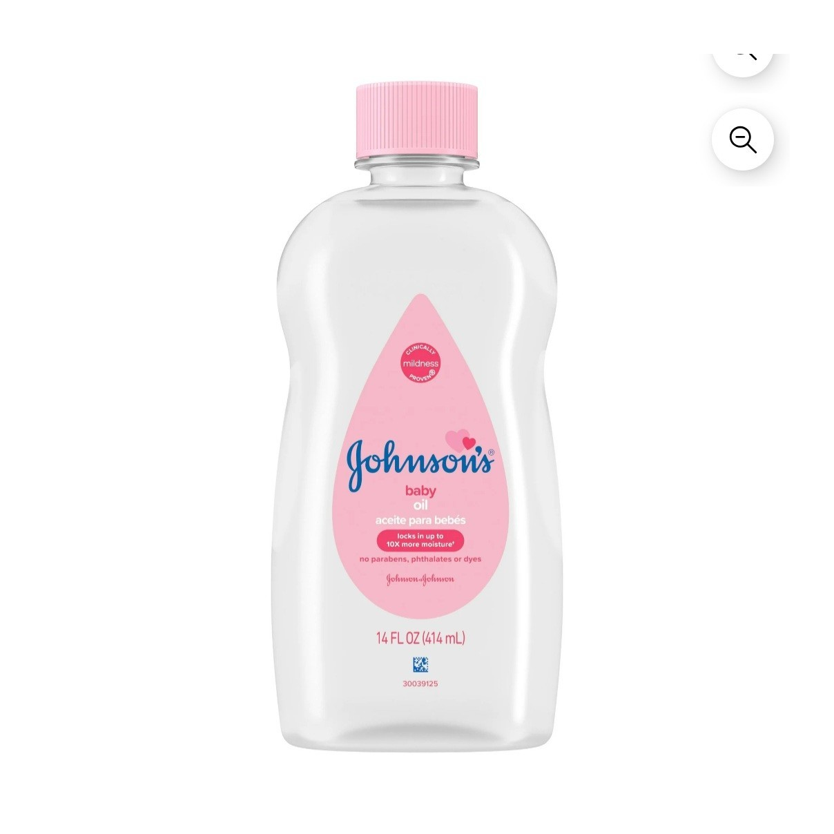 Johnson's Baby Oil 14 fl oz (414 mL)