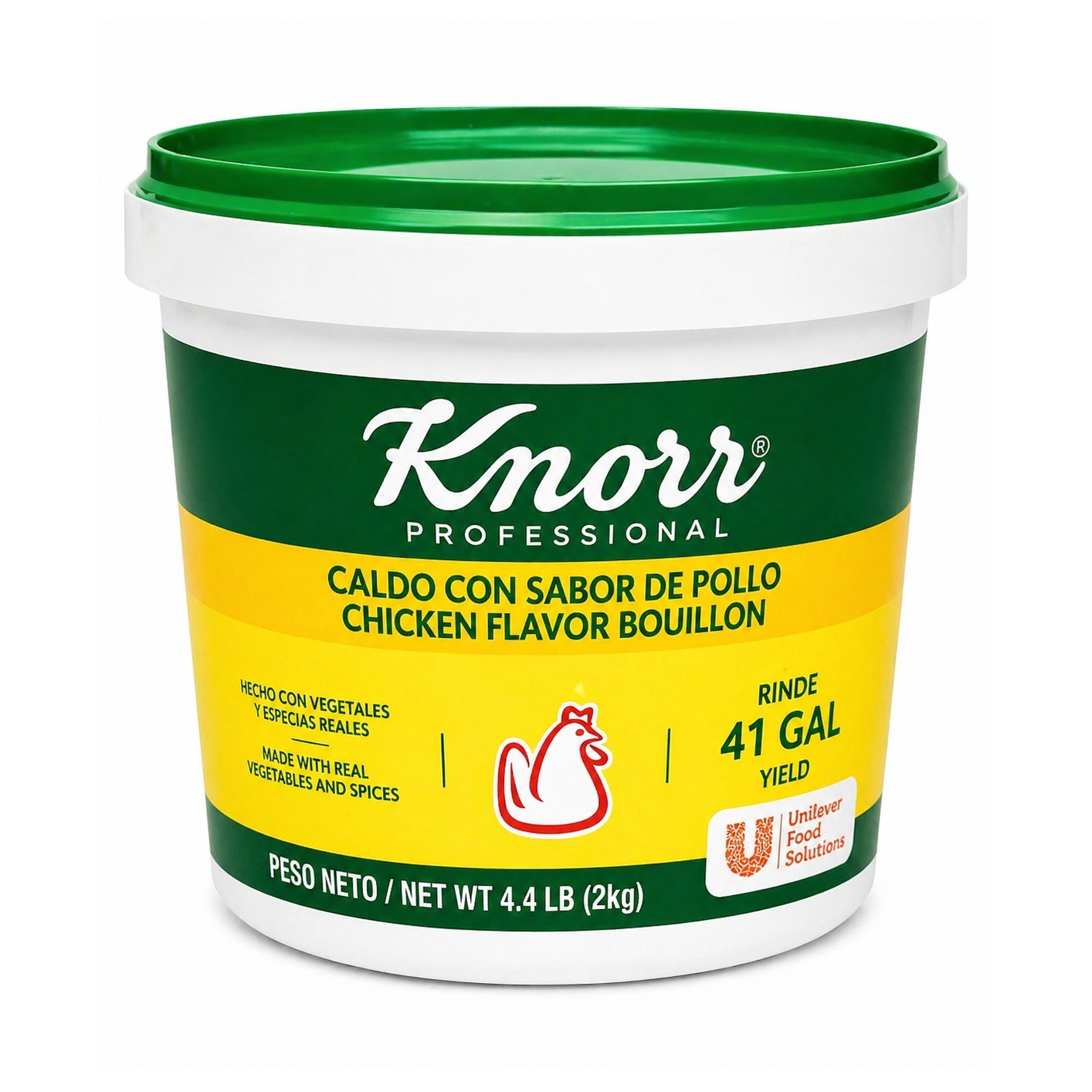 Knorr Chicken Flavor Bouillon Spice Mix 2kg Made with Real Vegetables & Spices