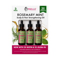 Mielle Rosemary Mint Scalp & Hair Strengthening Oil Biotin 3 Pack 6 fl oz