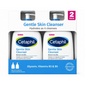 Cetaphil Gentle Skin Cleanser Hydrating Face Cleanser 2x20 fl oz w/ Glycerin