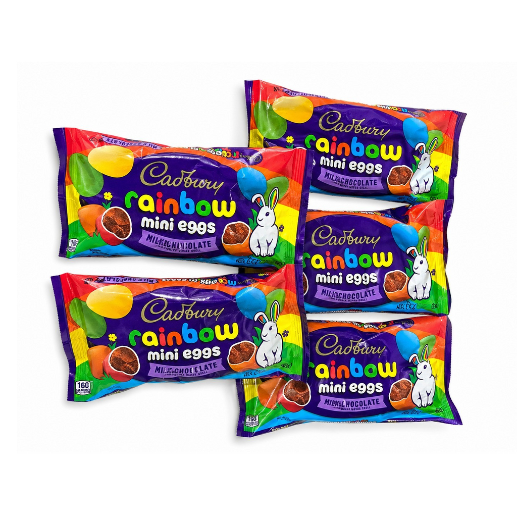 Cadbury Rainbow Mini Eggs Milk Chocolate 227g Bag Easter Chocolate