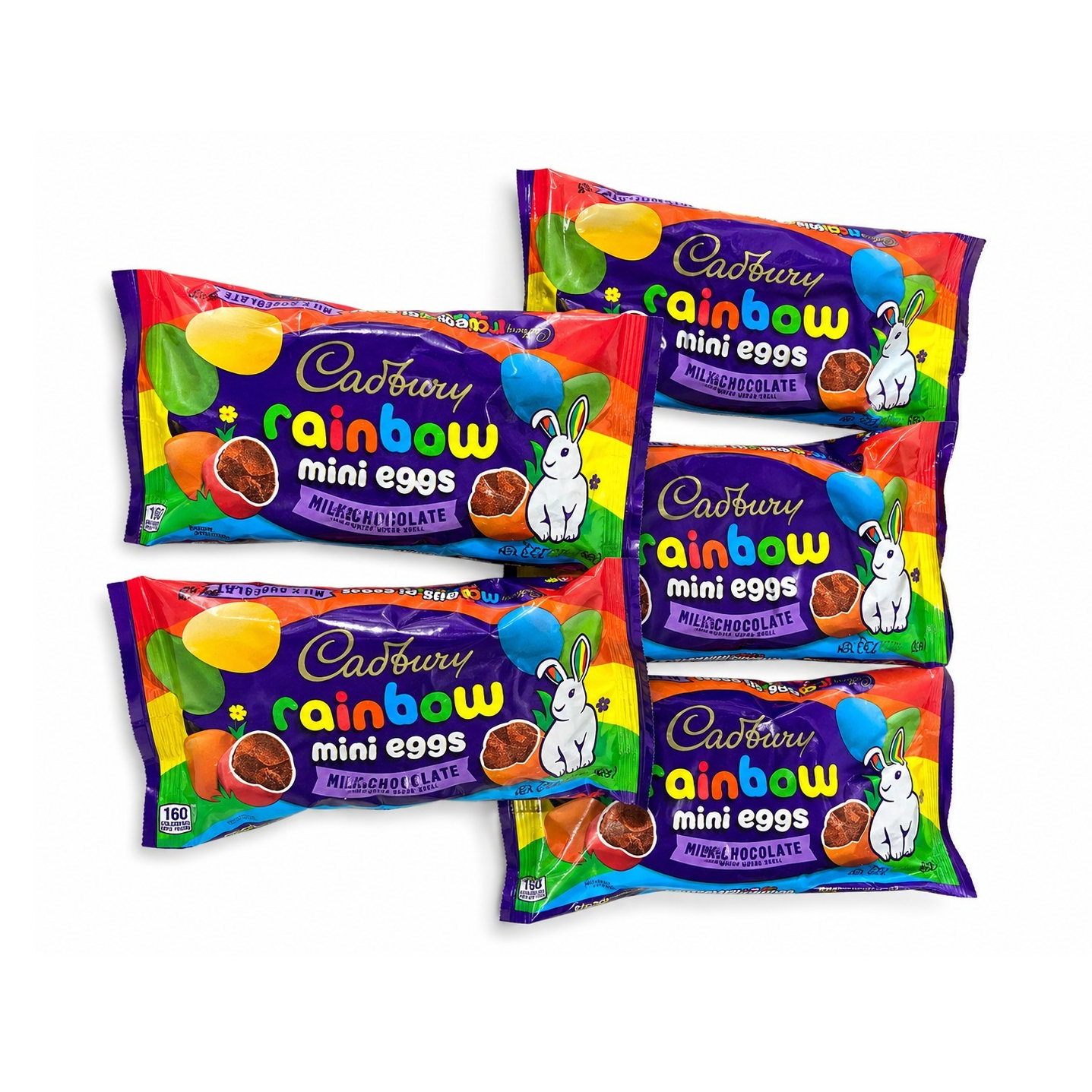 Cadbury Rainbow Mini Eggs Milk Chocolate 227g Bag Easter Chocolate