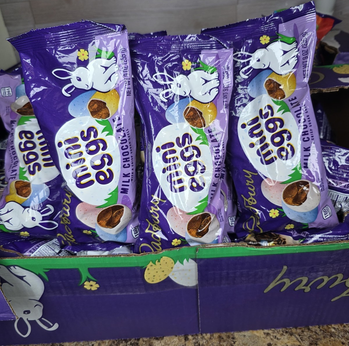 Cadbury Mini Eggs Milk Chocolate Egg-Shaped ( 10 packs)