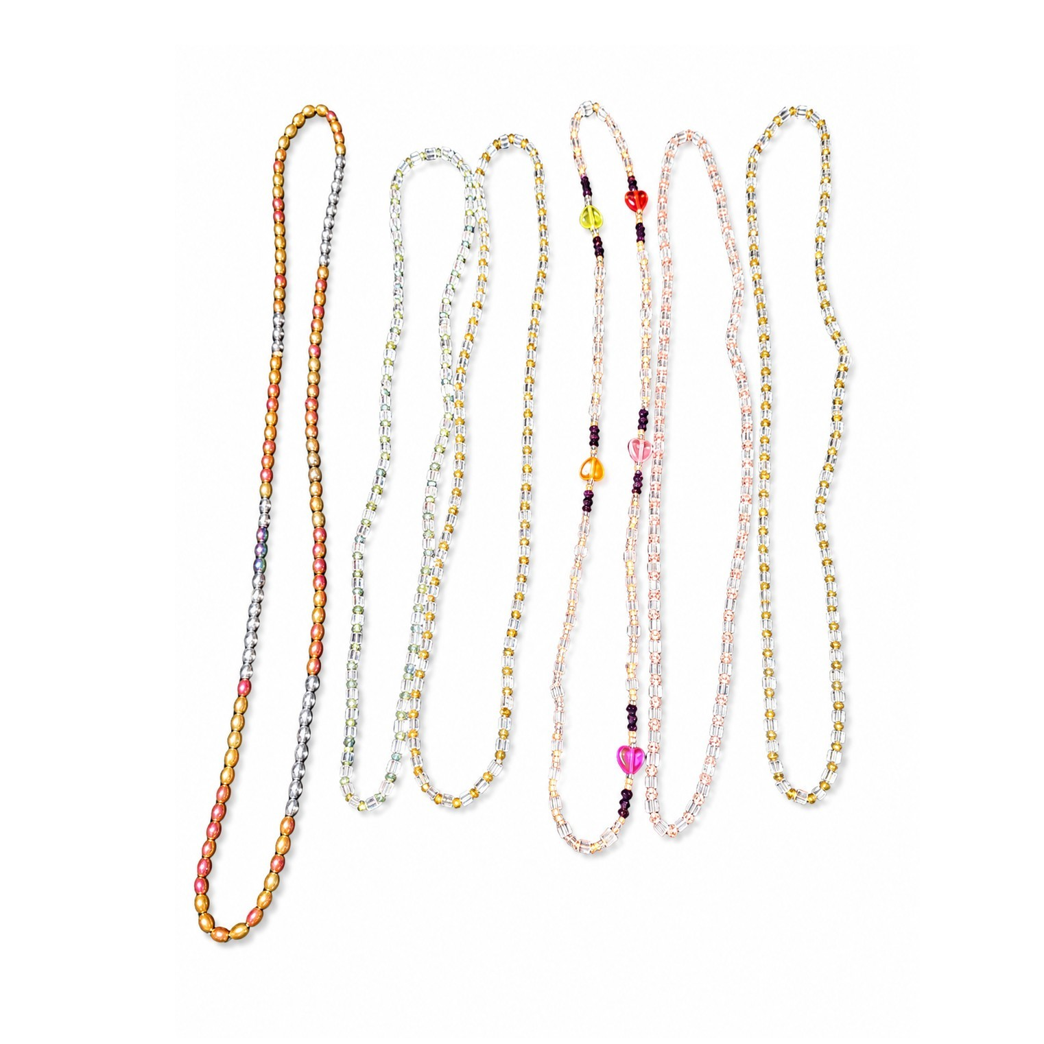 6 Handmade African Waist Beads / Anklets ✨.